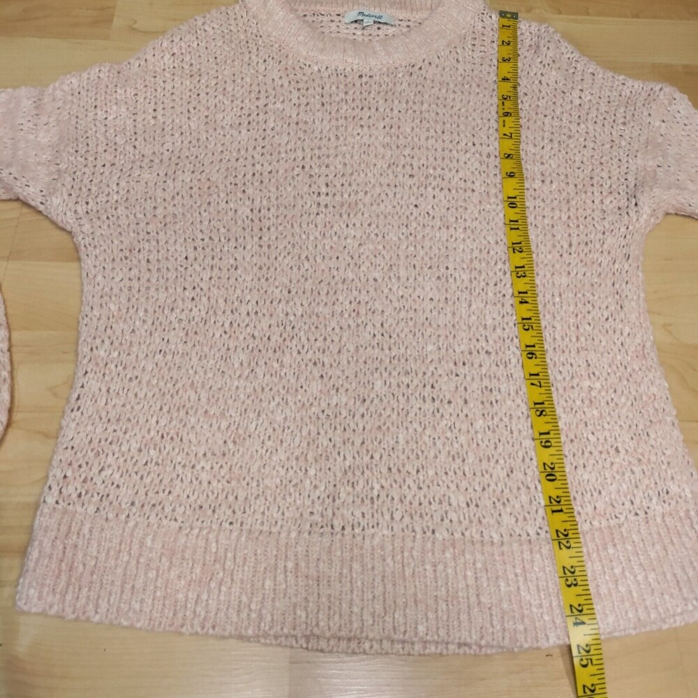 Madewell Women's Baez Pullover Sweater Small Pink. - Picture 8 of 10